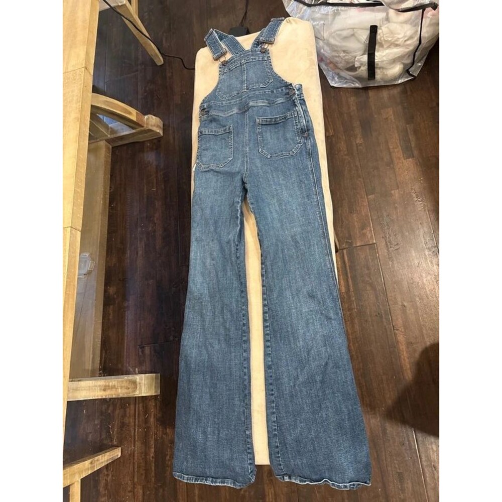 Free people flare overalls